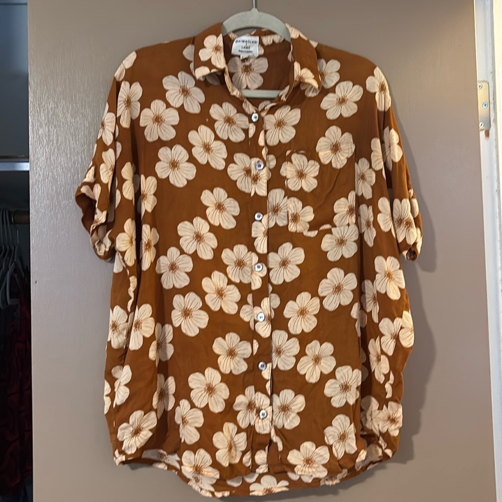 Waiwaolani Button-Up Shirt XXS